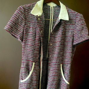 Maje Tweed Dress (Jacquard)